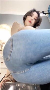 【第一视角】【白桃】牛仔裤恋臀场    260522-10