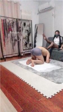 【调教视频】【溪若】白领S下班虐贱奴 JS250606-8