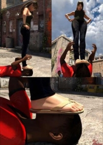 巨大女虐男漫画 bf50118