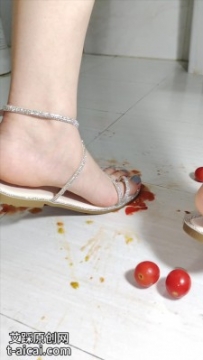 纯儿裸足凉鞋制作番茄香蕉酱 YC-250728