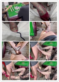 【绝美魔鬼女神】11月最新红高黑丝调教新男友狂吐37分