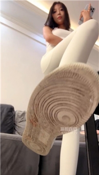 【第一视角】【酒鸽】瑜伽裤白袜空军加固肉丝炸    251128-13