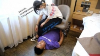 17896【第5风格】喝醉酒的女主被奴伺候舔脚插嘴