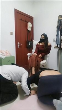 【调教视频】【心理学】兄弟奴抢着舔脚/重度鞭打耳光/转胯狗爬 JS241228-4