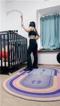 【调教视频】【南月女神】口球堵嘴-捆绑囚禁狗笼 JS250514-26