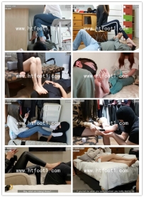 韩国女王踩踏闻舔脚虐打调教PrincessMJ 27部