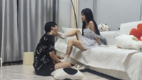 美少女茜茜脚耳光狂抽/全体重踩脸/脚深喉/脚虐舌 YC-230921-7