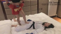 15966 女女格斗！！双S！空手道VS散打！踩脸踩胸踩裆！