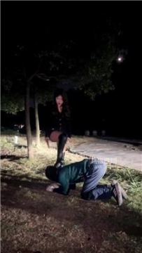 【调教视频】【欣婷】跨年夜户外训野狗 bf60235