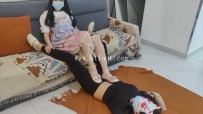 33373  【00后小彤】洛丽塔小主踩踏女m