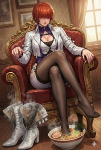 动漫游戏AI臭脚 bf62106