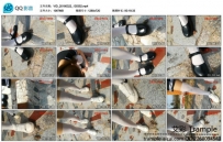 芷君两双鞋踩6只蝈蝈（露脸 语言丰富）