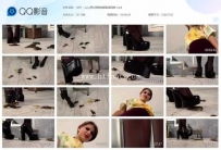34486  1287 - Lucy黑丝厚底高跟踩爆龙虾