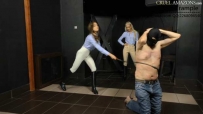 14075 4K暴力系列-两美女残忍鞭打男人