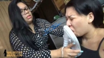 19463【GFB女女】母狗一口气舔干净女王的16双脏鞋底！半个小时不停歇！