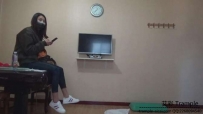 12078 美女教练的休闲式运动—小白鞋践踏玩耍