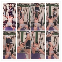 【蜜蜜小主】吊踩 人体秋千 空中行走 精心准备