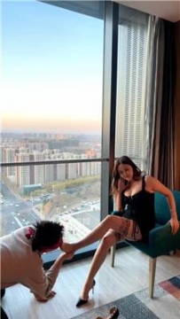 【调教视频】【04】小妈的落地窗前调教 JS260319-8