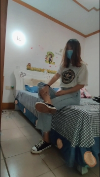 鞋交大神 凡凡超脏帆布隔板踩踏吐奶