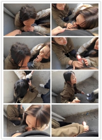 【与精神小妹那些事】8月巨献文文小婷楼道吐奶