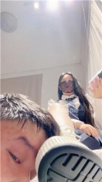 【调教视频】【甜音】学姐小白鞋白袜玩弟弟 JS250816-6