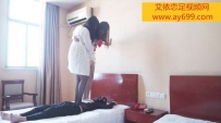 1838【黑丝诱惑】两位大一美女学生黑丝肉丝美腿恋足