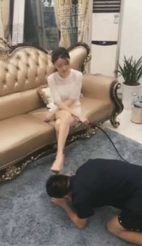 TL3891 milanna 骑狗遛狗喂食贱狗