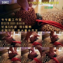 12406 兮兮女王調教溅貨插嘴深喉豹纹狗