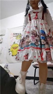 【调教视频】【广东木木】可爱洛丽塔脏鞋踩踏喂食 JS250112-29