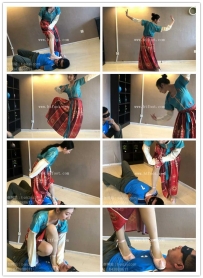 【艾彩原创】新东北影视-敦煌舞踩踏脖子