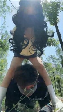 【调教视频】【悦主大大】户外骑马遛狗-舔脏鞋白袜 bf53572