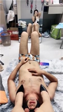 【调教视频】【陌离】镜前骑马羞辱 JS250604-34