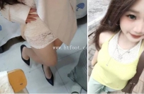 34673 新人雨汐肉丝气质黑色高跟鞋玩弄小龙虾（低视角）