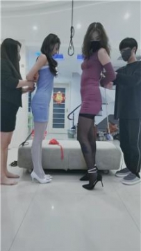 【调教视频】【媚娘工作室】情侣主-捆绑姐妹花/裹头窒息/鞭打电击 JS241213-20