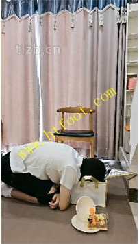 TL41461 嘉妮】主人自制的汉堡21分钟