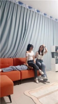 【调教视频】【露露娜】双主牛仔裤调教-耳光【三视角版】 JS251113-31