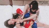 16021 女女格斗！！双S！散打VS散打！踩脸踩胸踩裆！