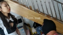 AC1287 鱼爹归宿 捆绑局：小鱼女神肉丝高跟捆绑，耳光审讯鞭打间谍