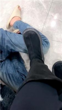 【调教视频】【心性相映】长靴碾压踩贱奴 JS251203-27