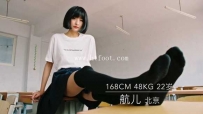 30816  航儿跳踩虐脸保鲜膜袜子捂出大量脚汗搓脚泥吃