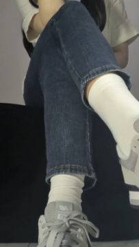 【亦穗】白棉裸足运动鞋第一人称羞辱 YC-240903-4