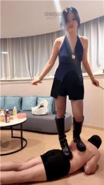 【调教视频】【煊赫大人】长靴女神重刑虐老狗 JS260523-50