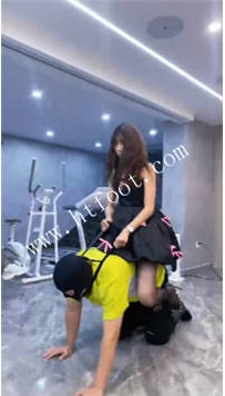 TL44483 银儿】体校女爆发力强劲助跑68分钟