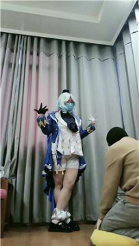 【调教视频】【樊樊大人】cos女主-皮鞋白袜蹂躏脚奴 JS241219-43