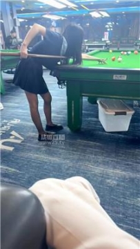 【调教视频】【白鹭】台球厅开发助教小姐姐调 bf61270
