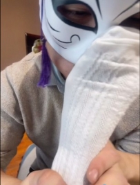 【摸丝校尉原创】精品约足之闻舔JK少女的棉袜玉足！ YC-231214-3