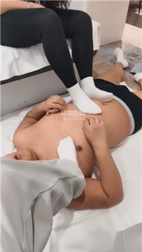 【调教视频】【琼菲】白袜脚踩废物【完整版】 JS260316-9