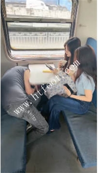 TL44942 香芋朱朱】火车上群调48分钟48分钟