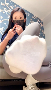 【第一视角】【雅雅】瑜伽裤里丝白棉袜    251226-33