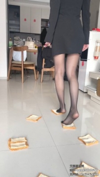 【雅泫】细跟短靴+黑丝脚制作口水狗粮 YC-250124-4